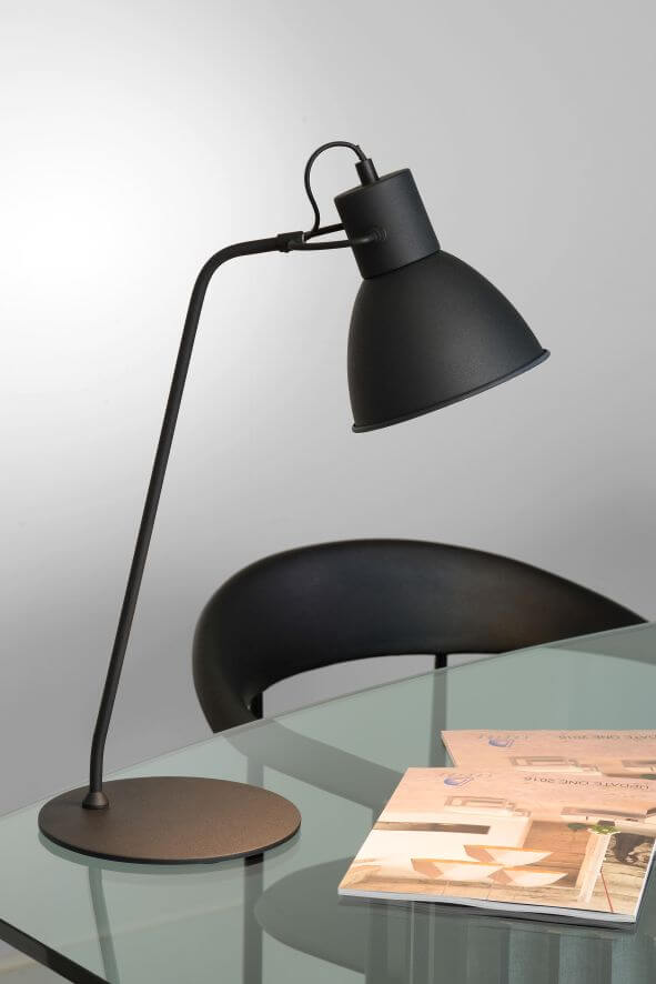 Lampe de bureau Shadi noire