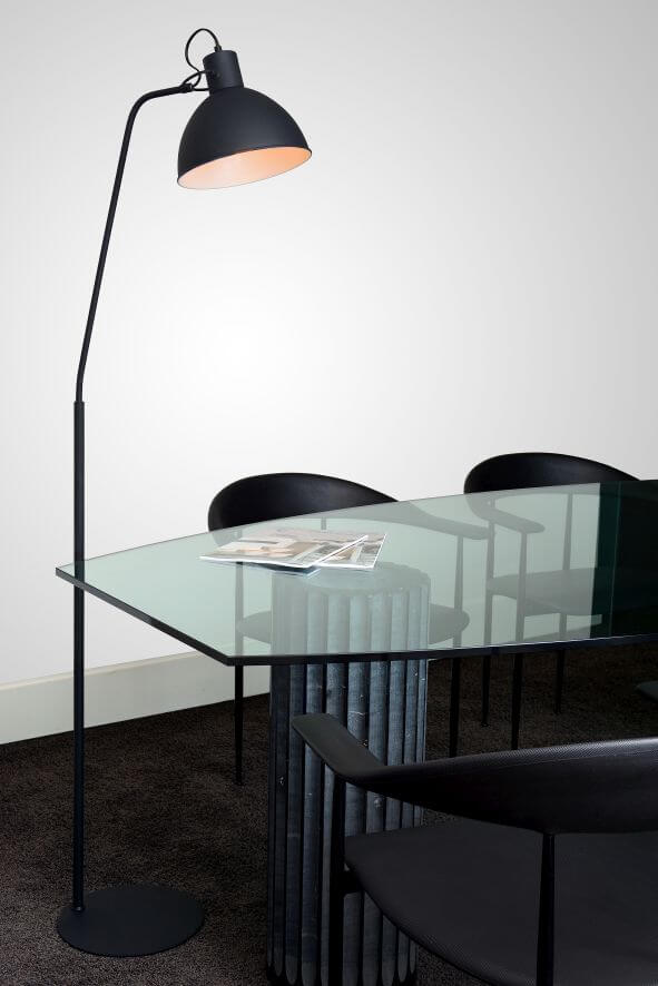 Lampadaire Shadi noir