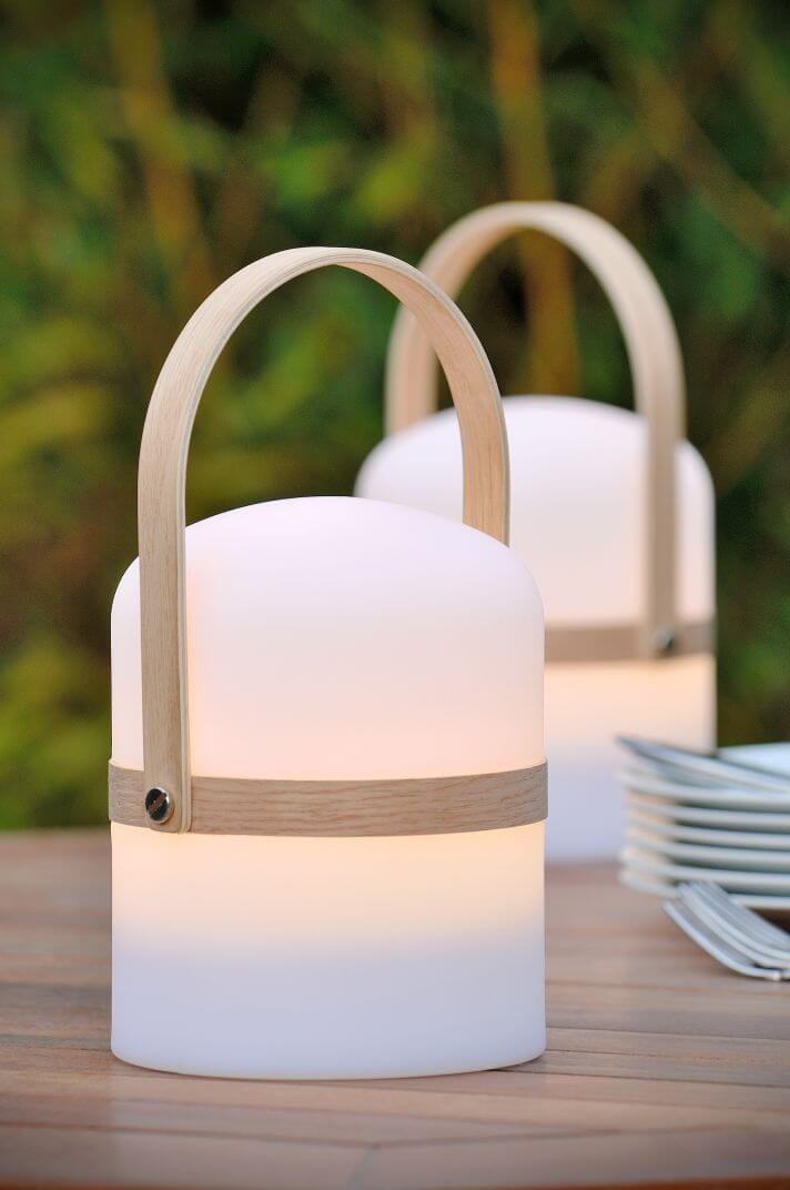 Lampe extérieure JOE blanche