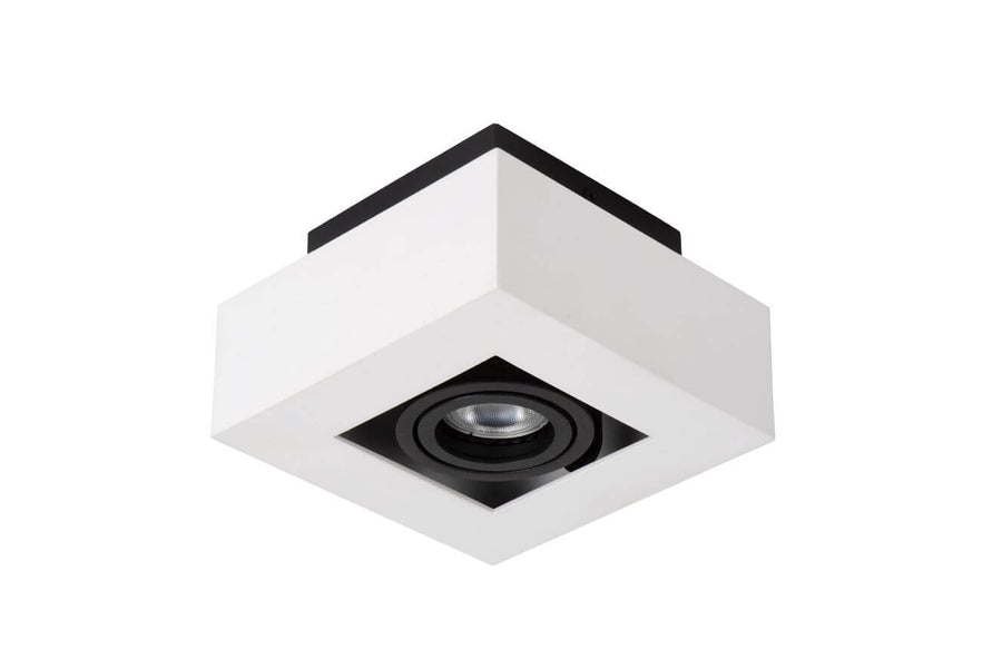 Plafonnier Xirax blanc et noir