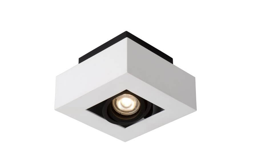 Plafonnier Xirax blanc et noir