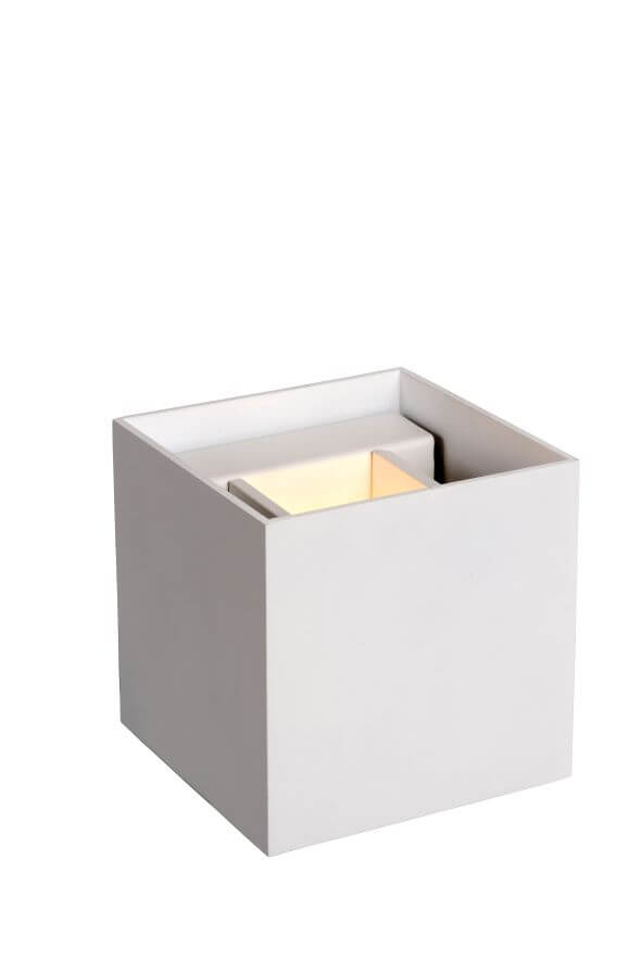 Applique murale XIO blanche, H 9,7 cm