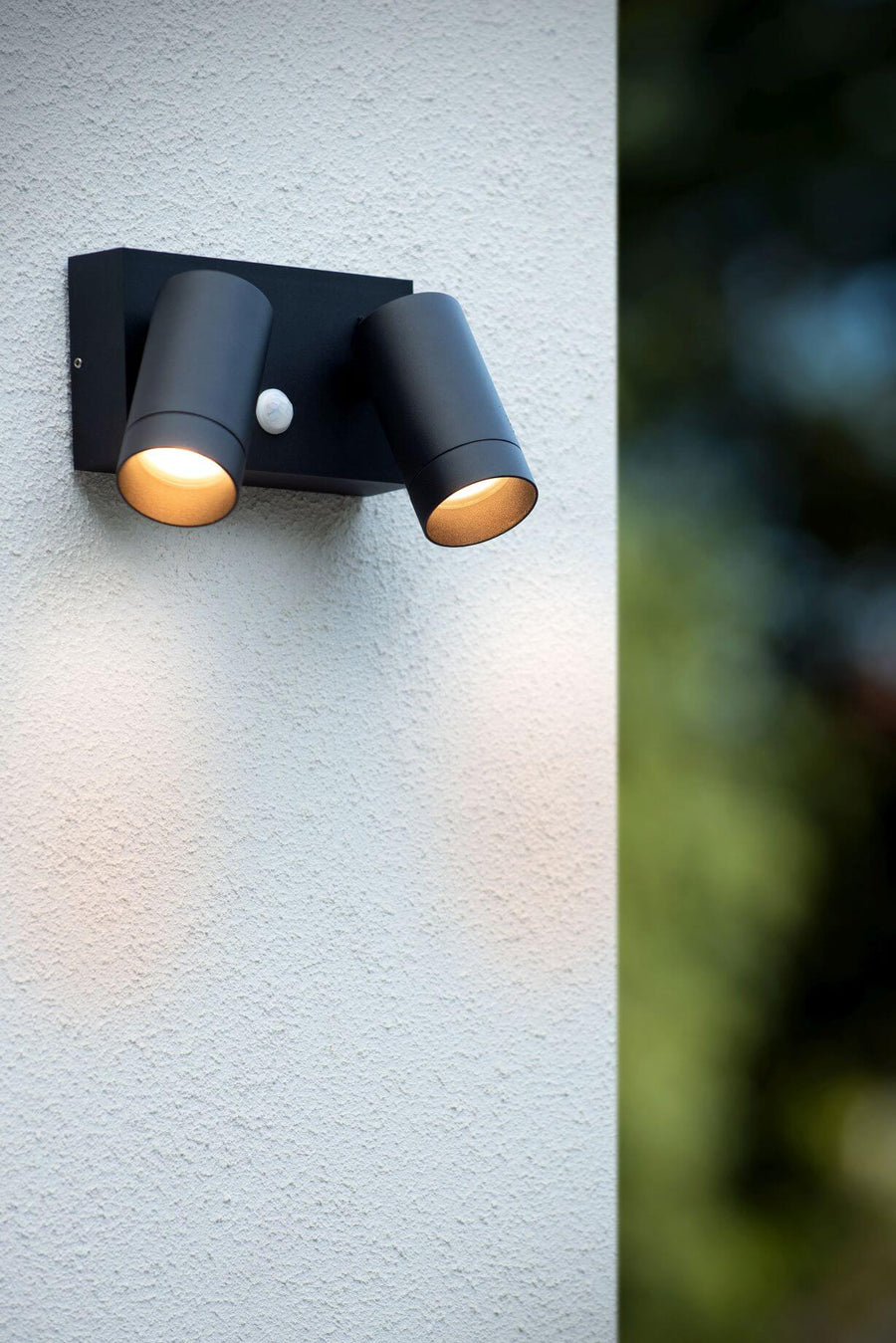 Applique extérieure Taylor 2 lumières noire