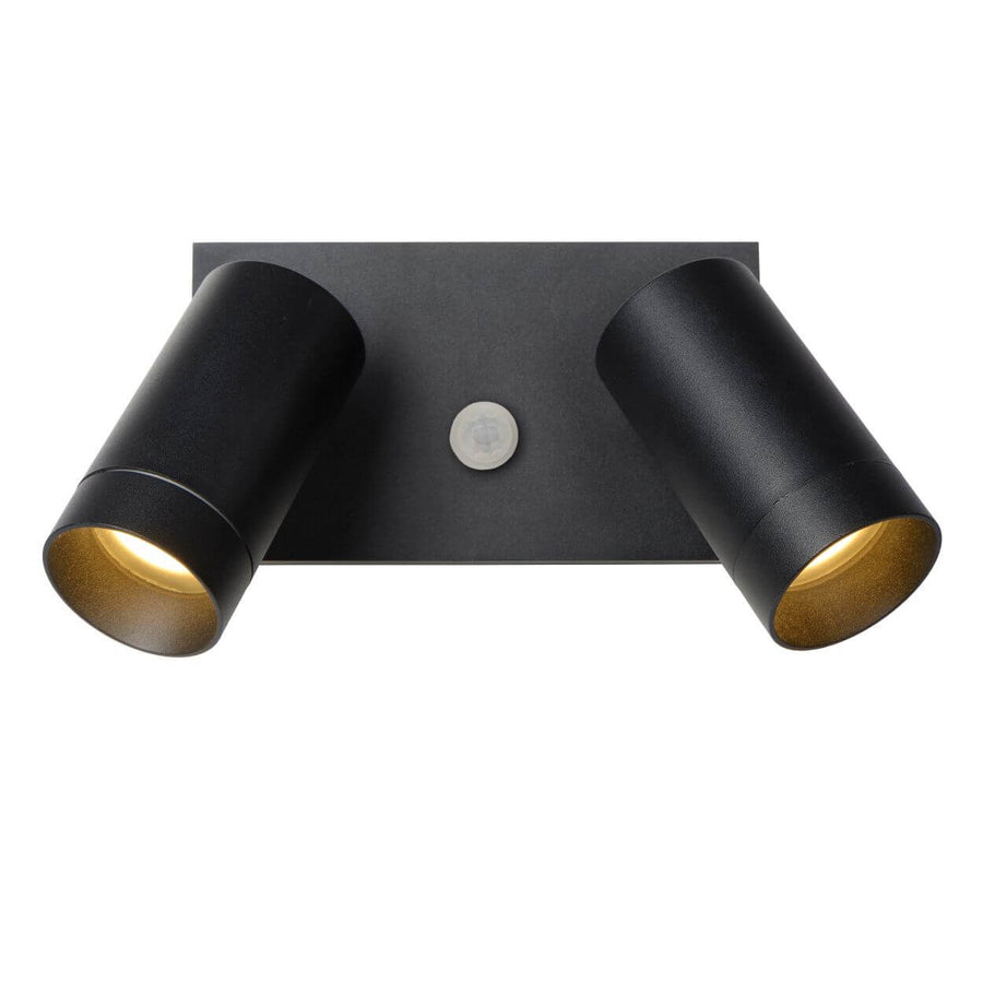 Applique extérieure Taylor 2 lumières noire