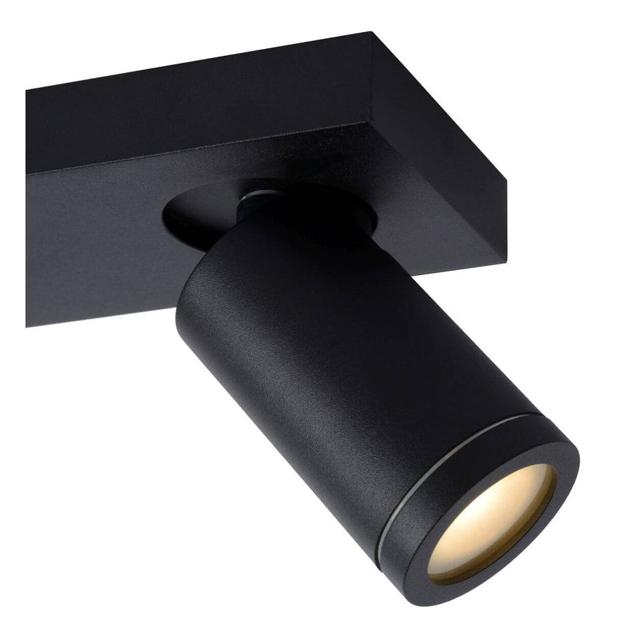 Plafonnier Taylor 2 lumières noir