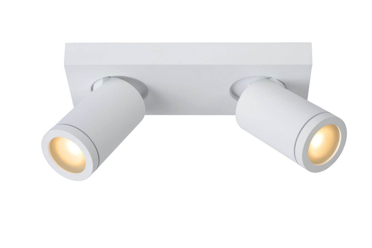 Plafonnier Taylor 2 lumières blanc