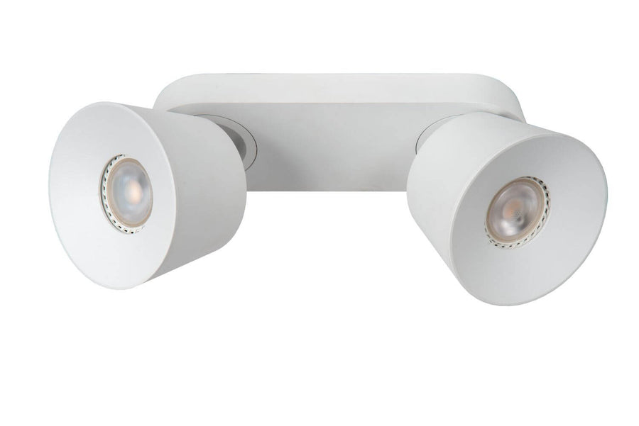 Même angle, spots éteints, lentilles et grilles visibles