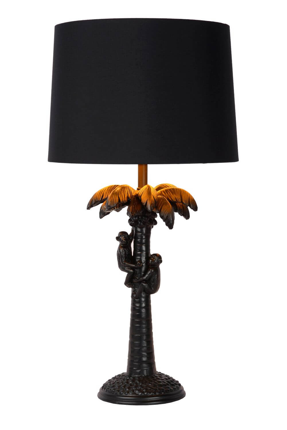 Lampe à poser Extravaganza Coconut noire, coton