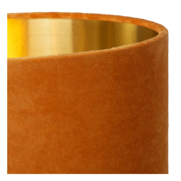 Lampadaire Esterad jaune, verre