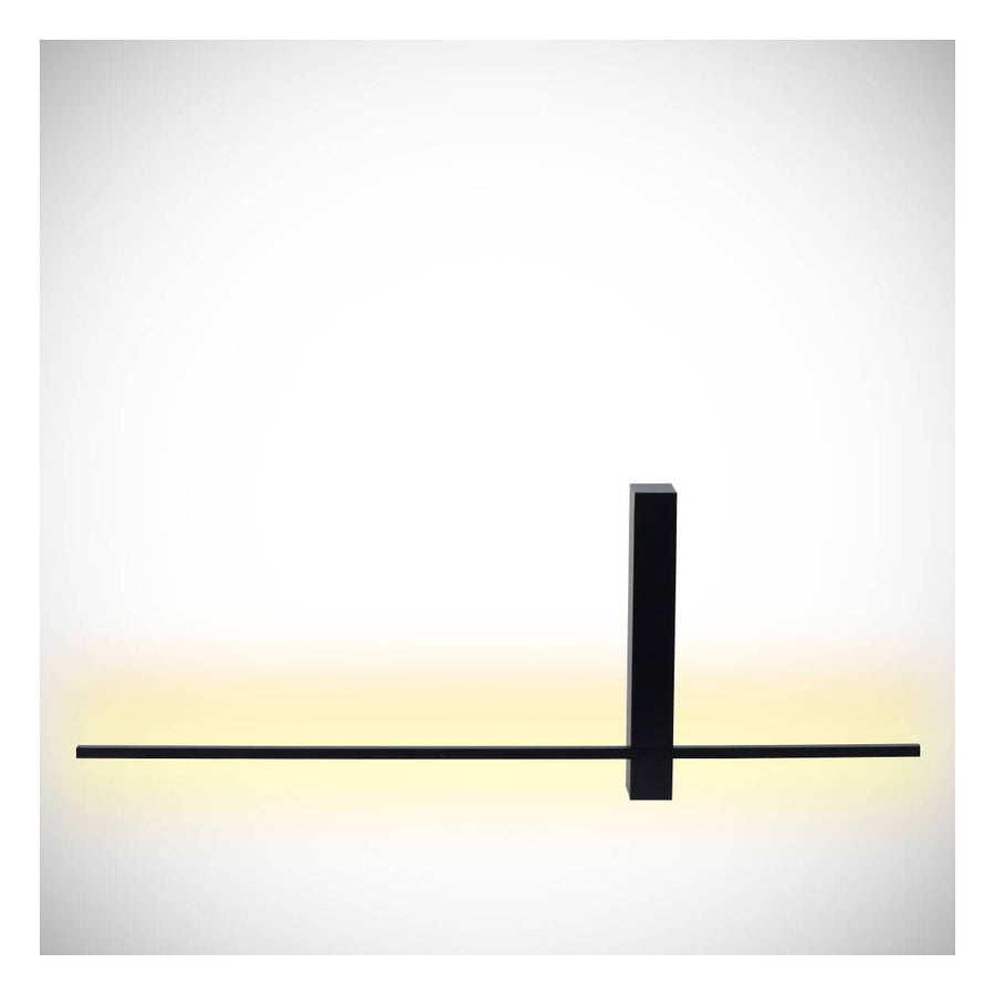Applique murale Segin noire, L 60 cm