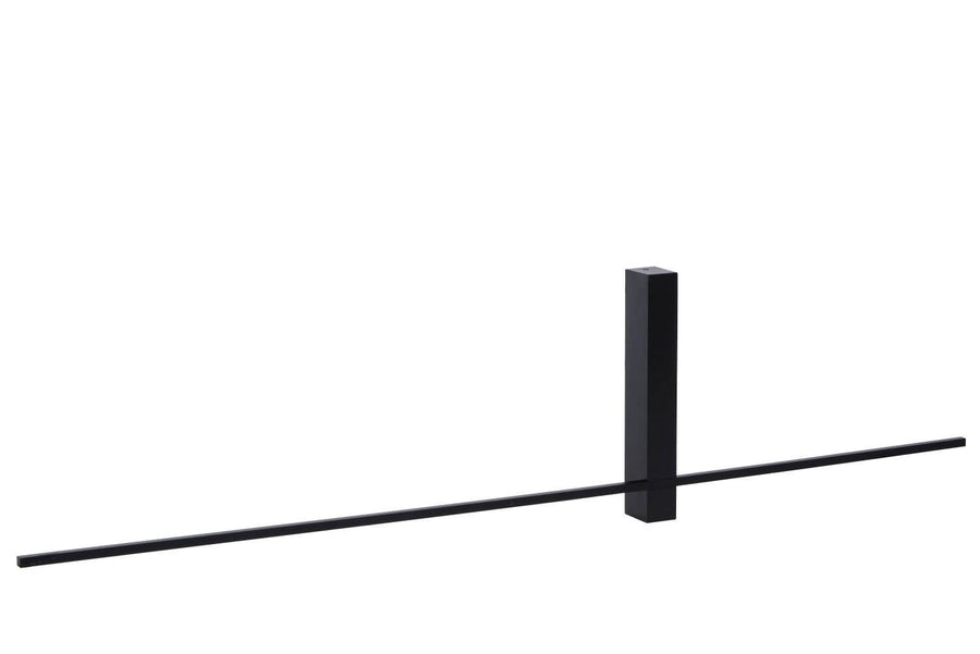 Applique murale Segin noire, L 90 cm