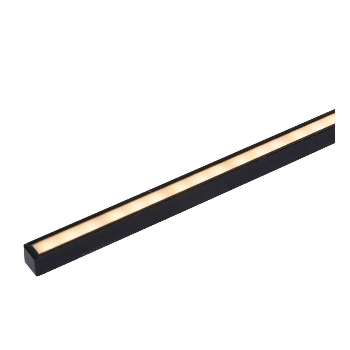 Applique murale Mizar noire, L 60 cm