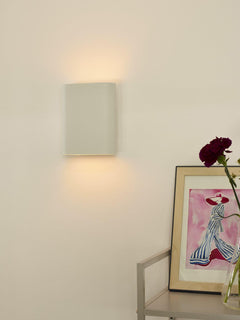 Applique murale Ovalis 2 lumières blanche
