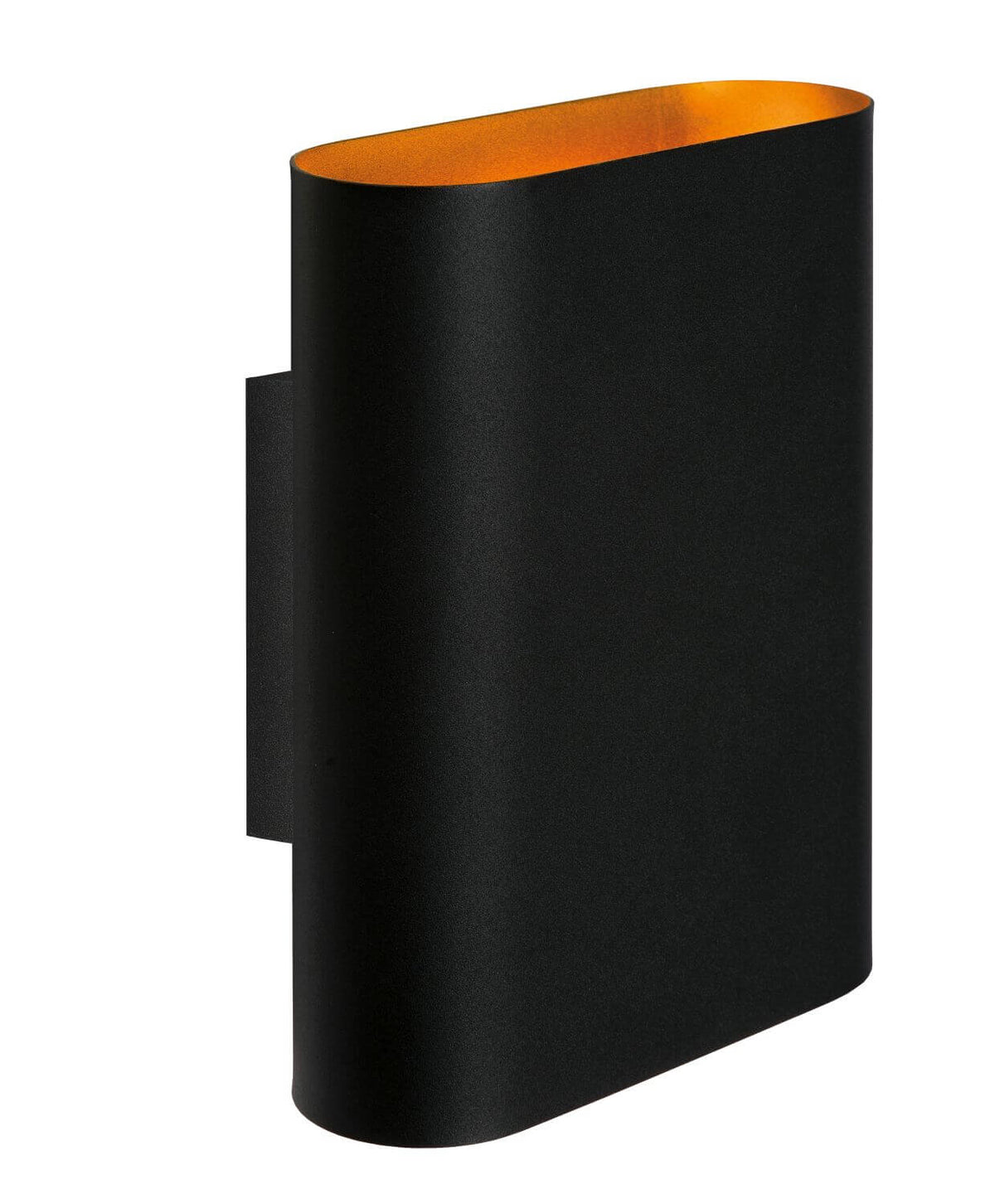 Produit présenté de trois quarts sur fond blanc, intérieur doré visible.