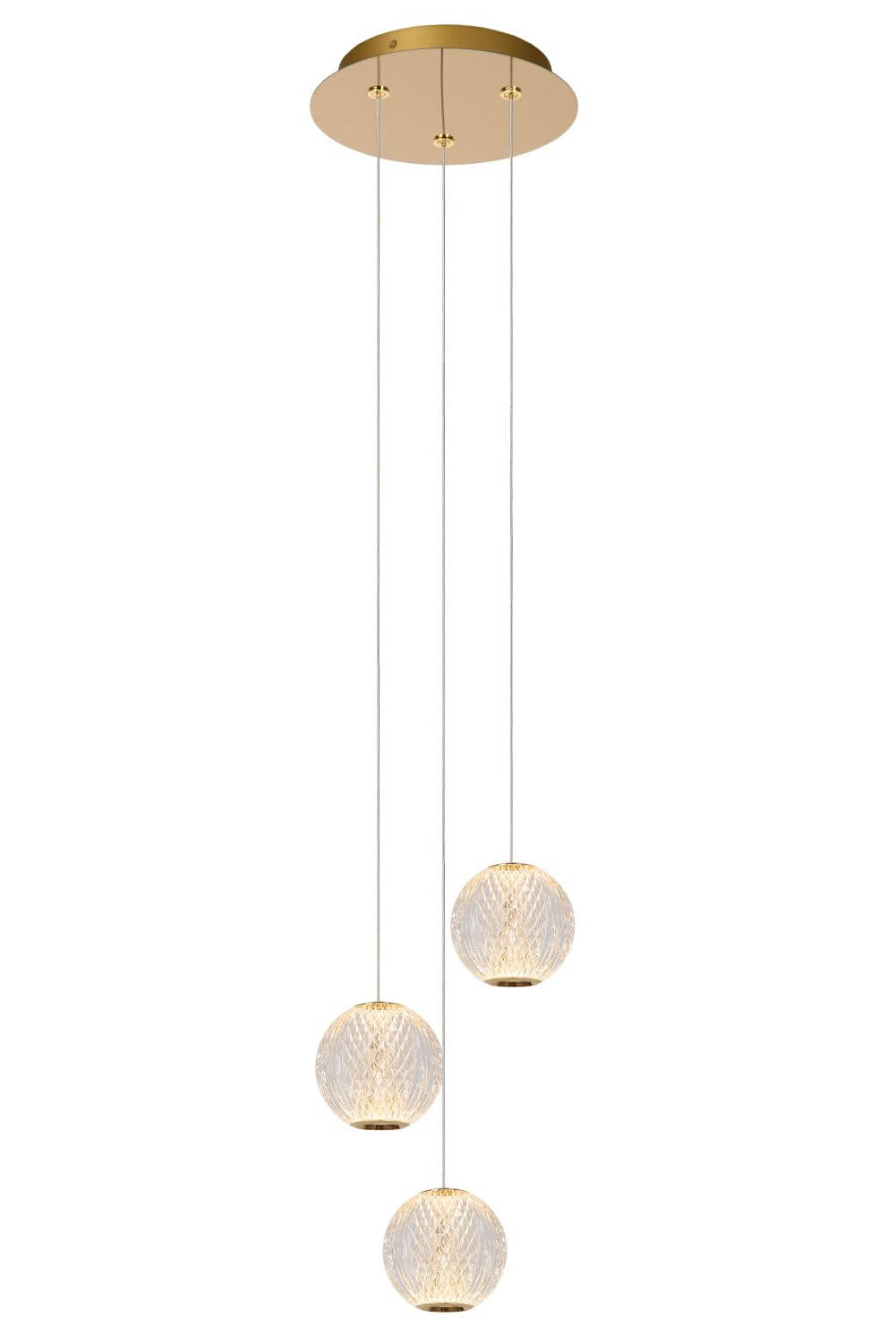 Suspension luminaire | Cintra Dorée H 50 cm
