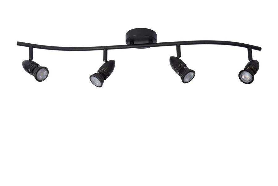 Plafonnier Caro 4 lumières noir