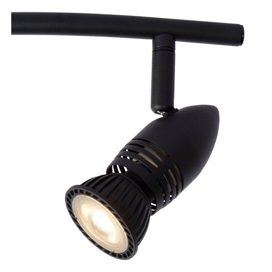 Plafonnier Caro 4 lumières noir