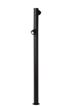 Borne extérieure Ibamba noire, H 100 cm