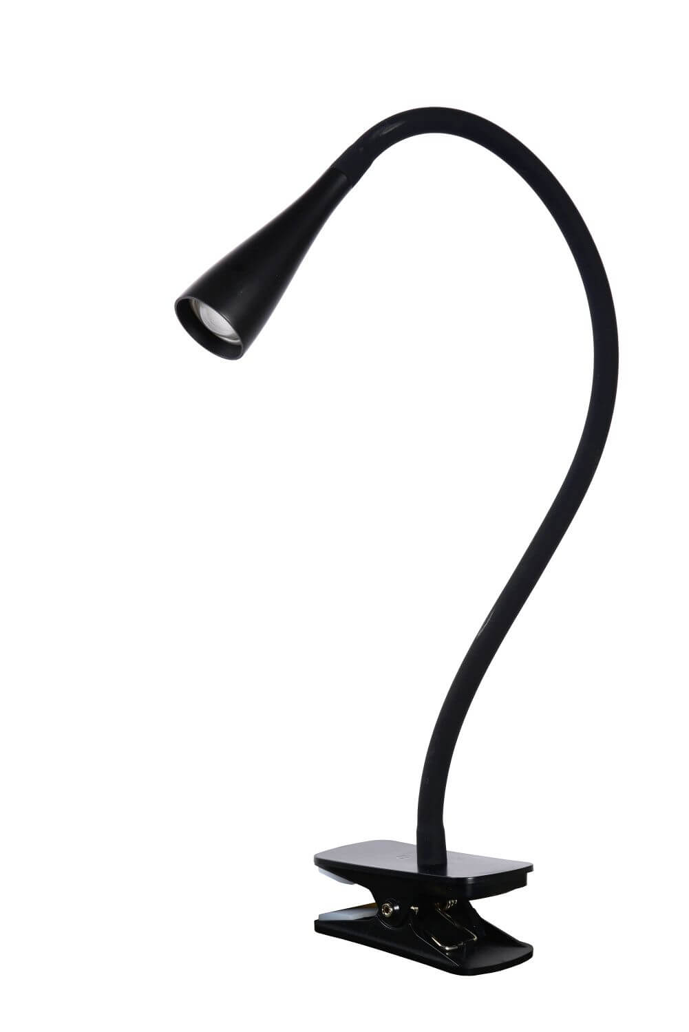 Lampe de bureau Zozy noire, H 53,5 cm