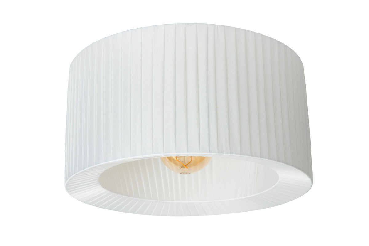Plafonnier Fold blanc, tissu