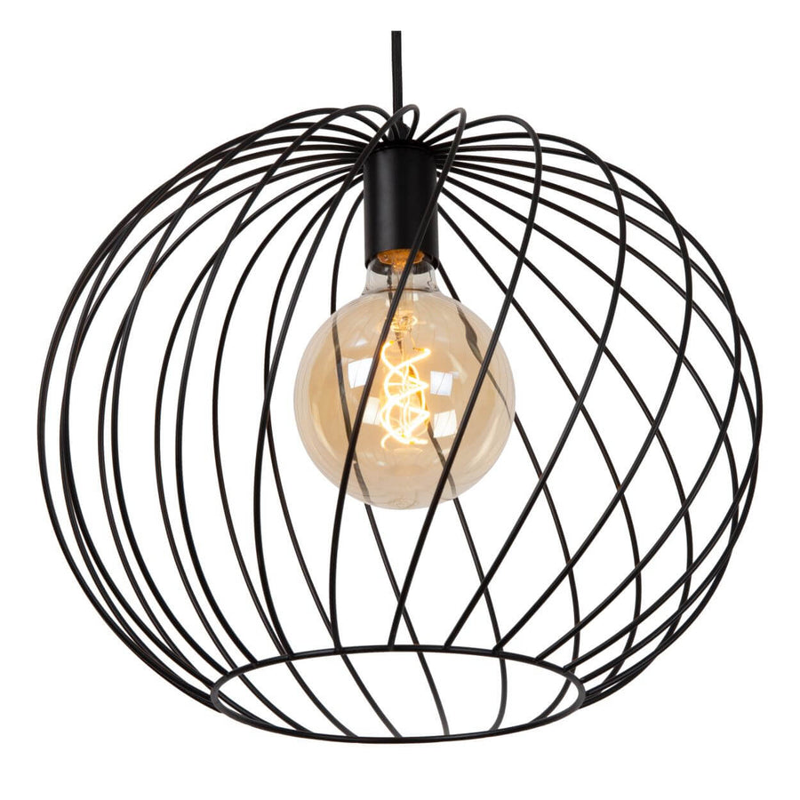 Suspension Danza noire, H 70 cm