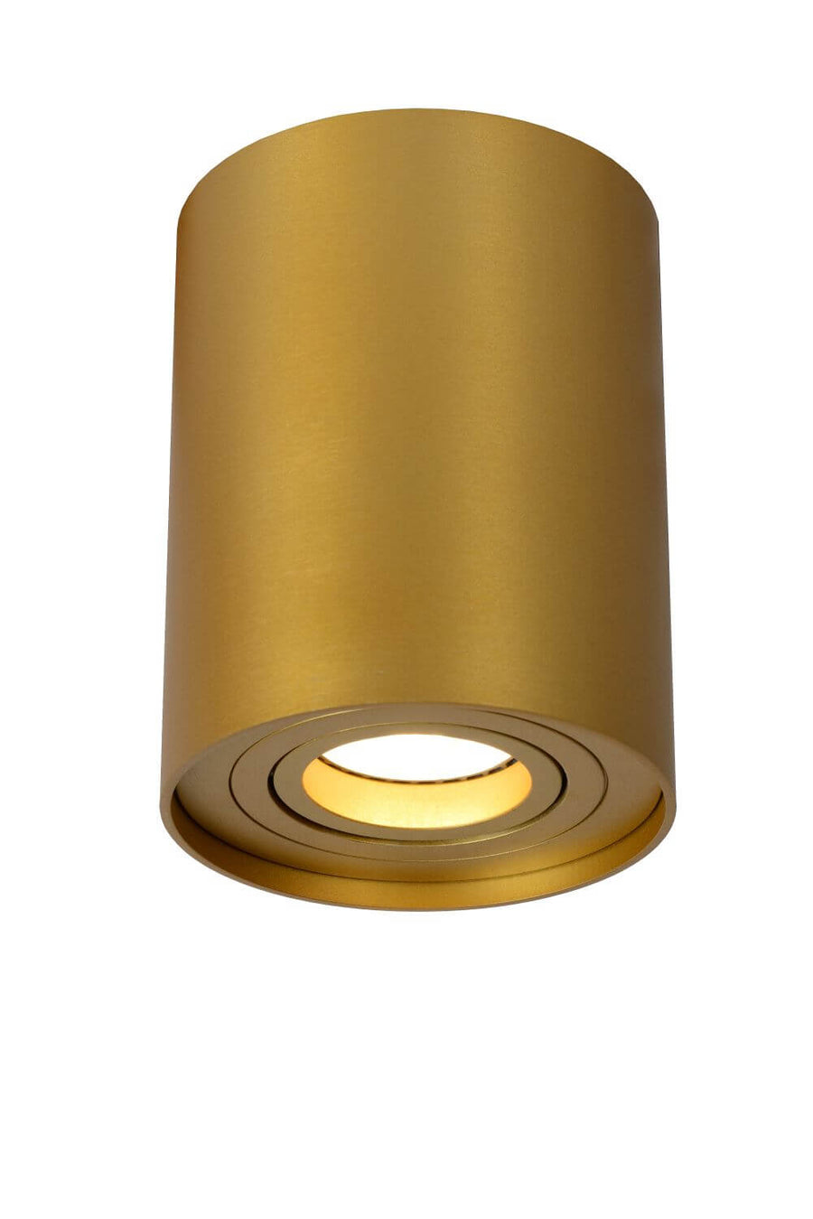 Plafonnier Tube doré mat (22952/01/02)