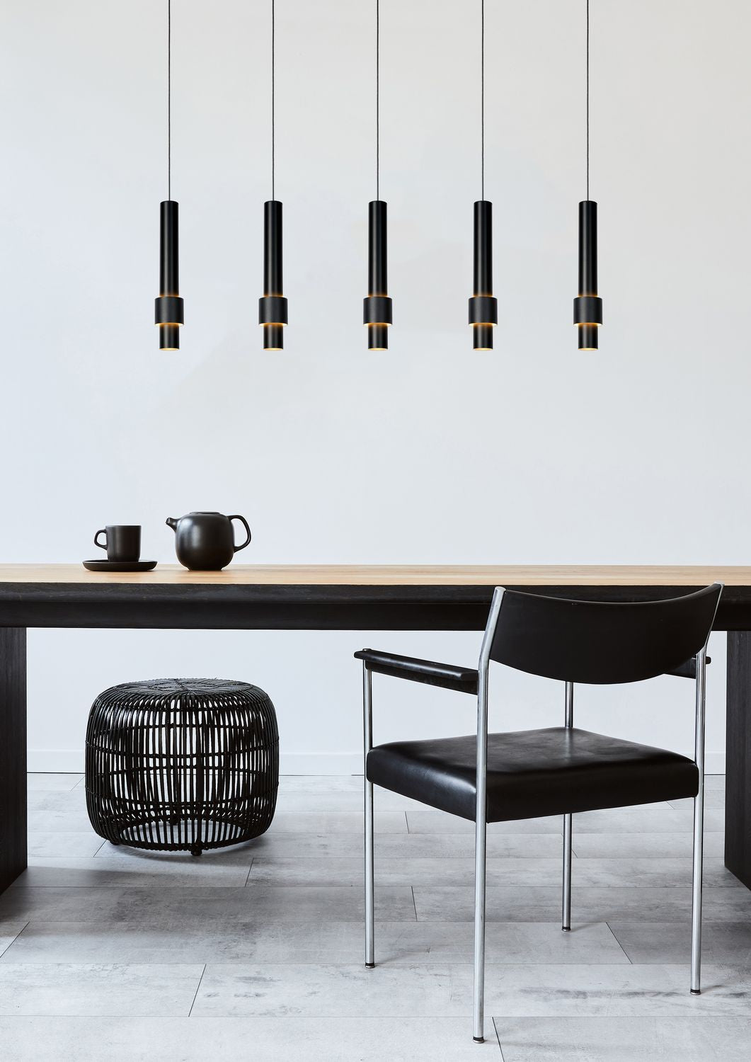 Suspension luminaire | Margary Noire