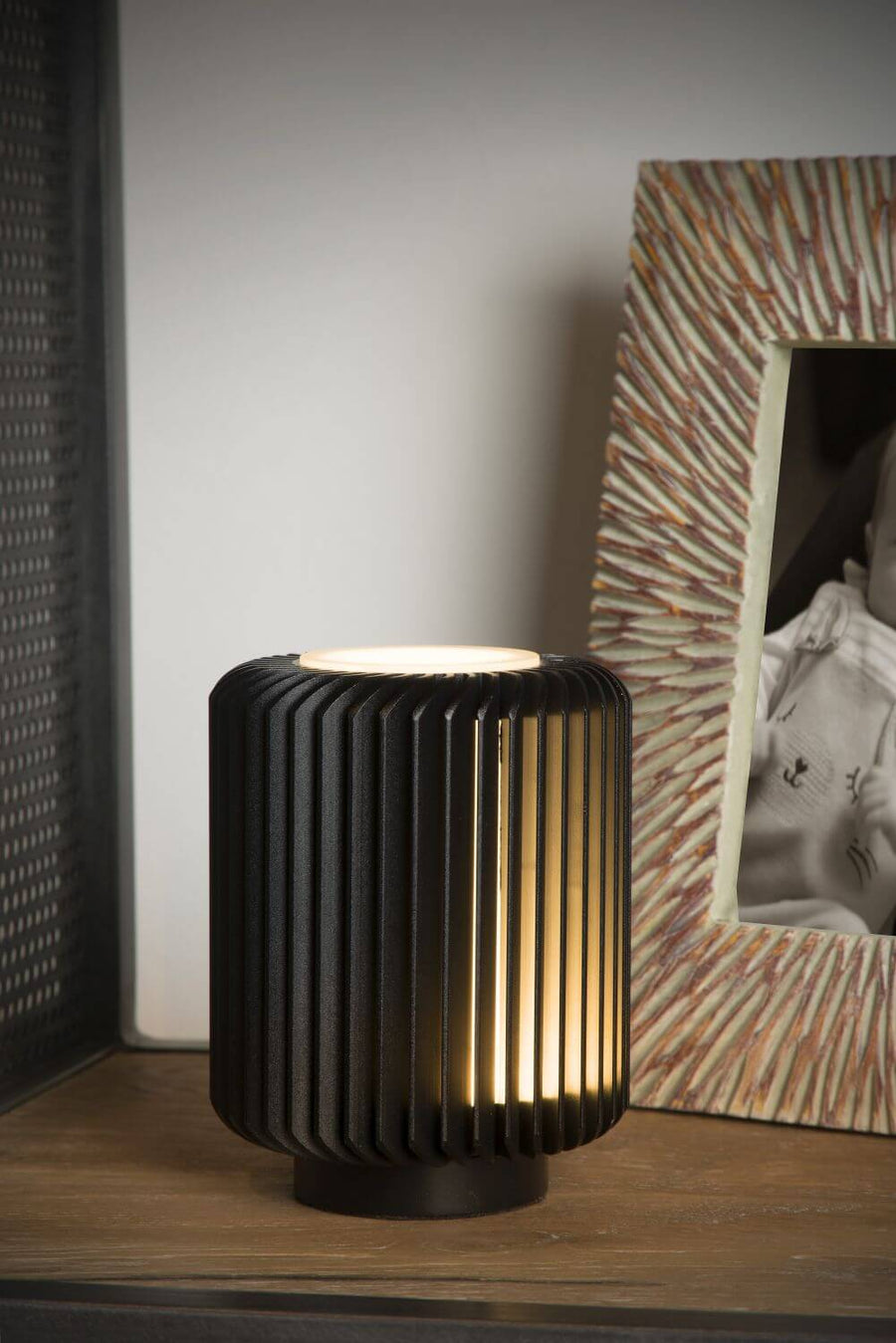 Lampe à poser Turbin noire