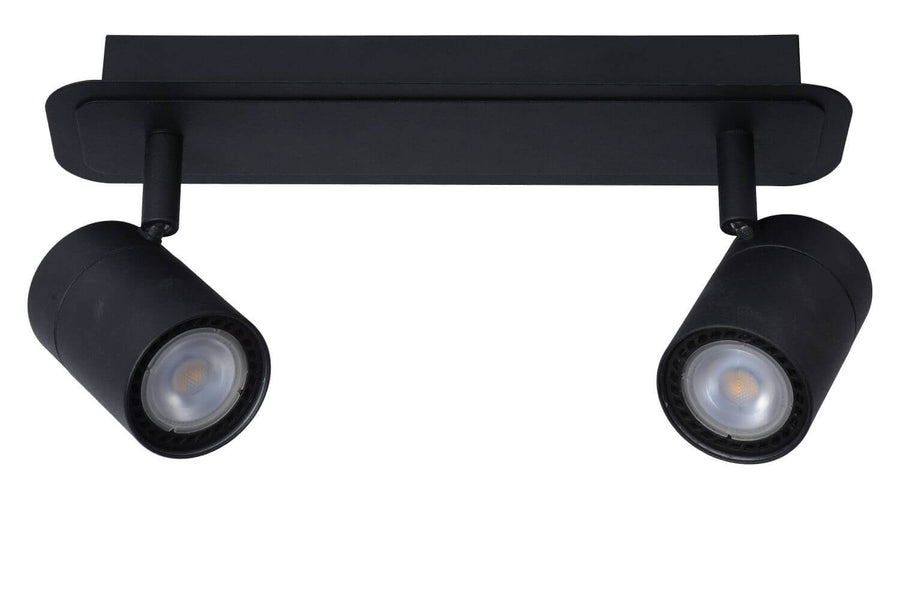 Plafonnier Lennert 2 lumières noir
