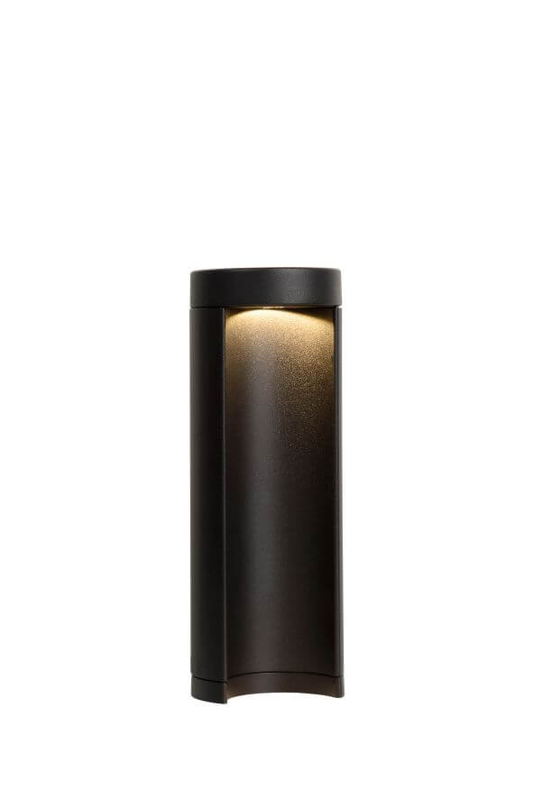 Borne extérieure Combo noire, H 25 cm