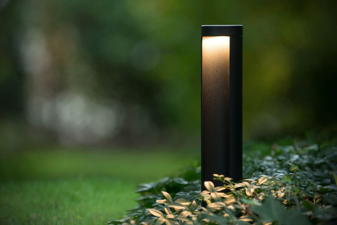 Borne extérieure Combo noire, H 65 cm