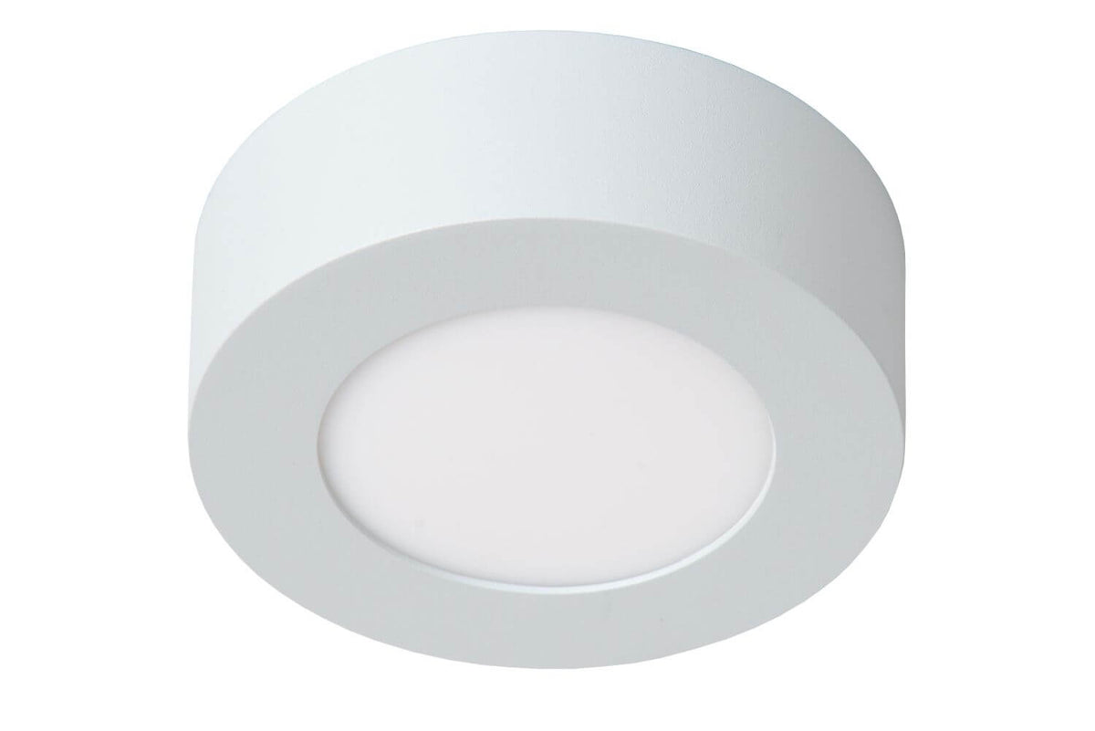 Plafonnier Brice blanc, Ø 11,7 cm