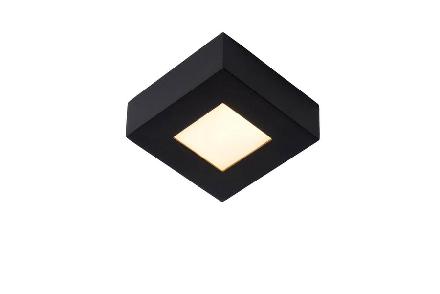 Plafonnier Brice noir, L 10,8 cm