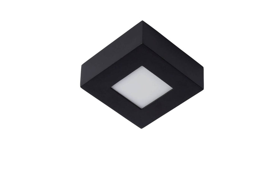 Plafonnier Brice noir, L 10,8 cm