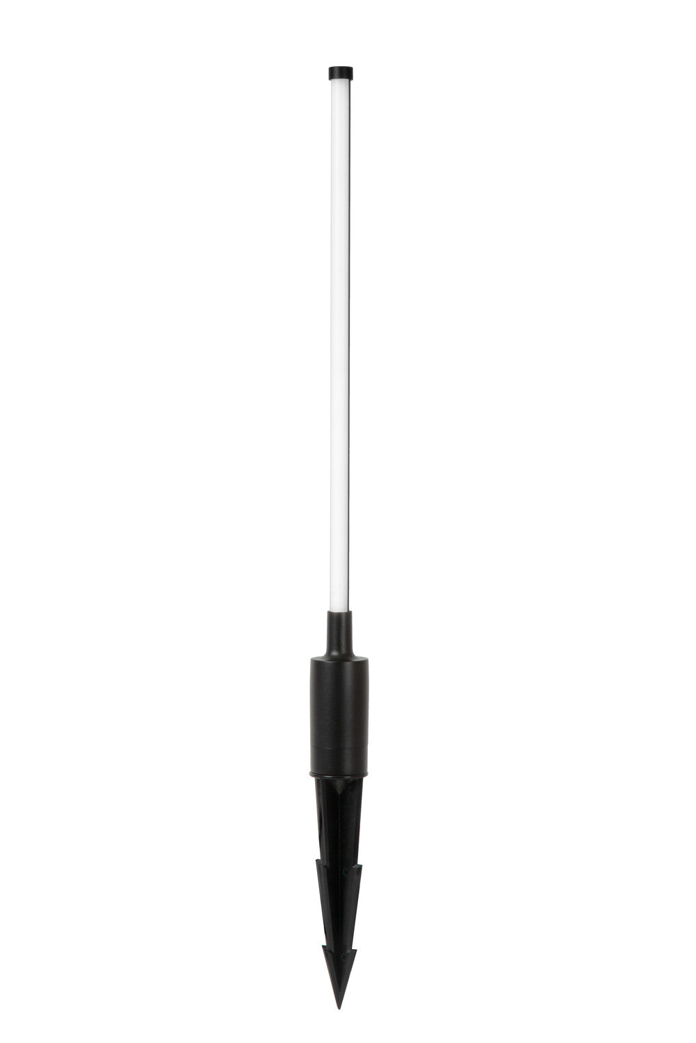 Projecteur extérieur Lornex noir, H 58 cm