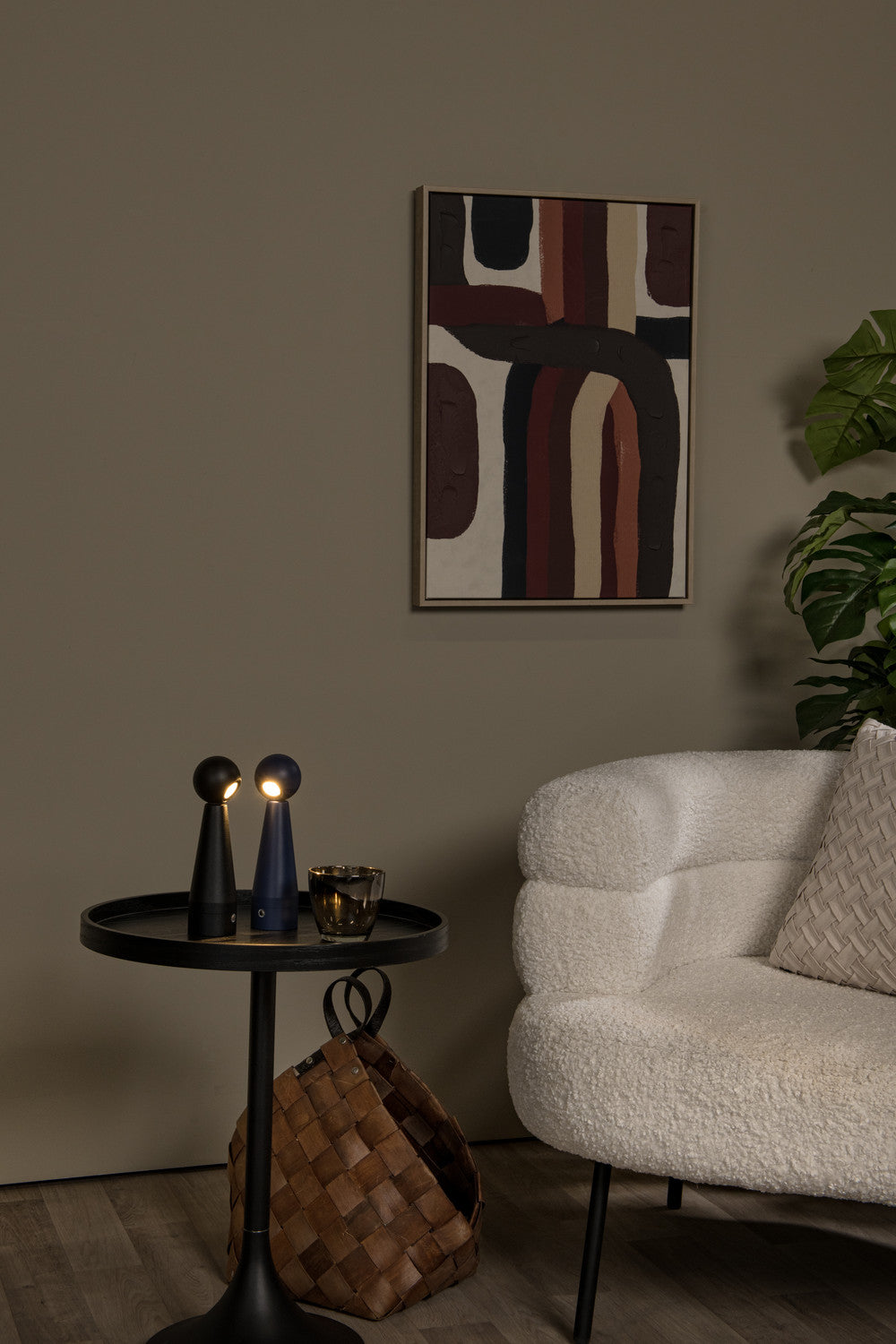 Lampe à poser Ipsos noire