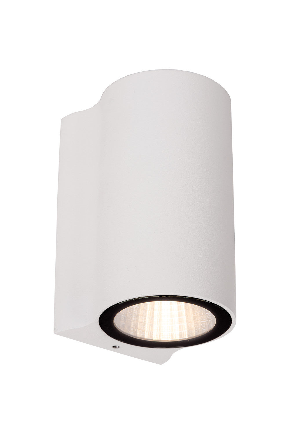 Applique extérieure Akra blanche, H 10 cm
