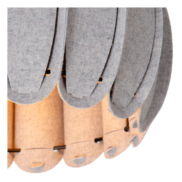 Plafonnier Spencer gris et noir