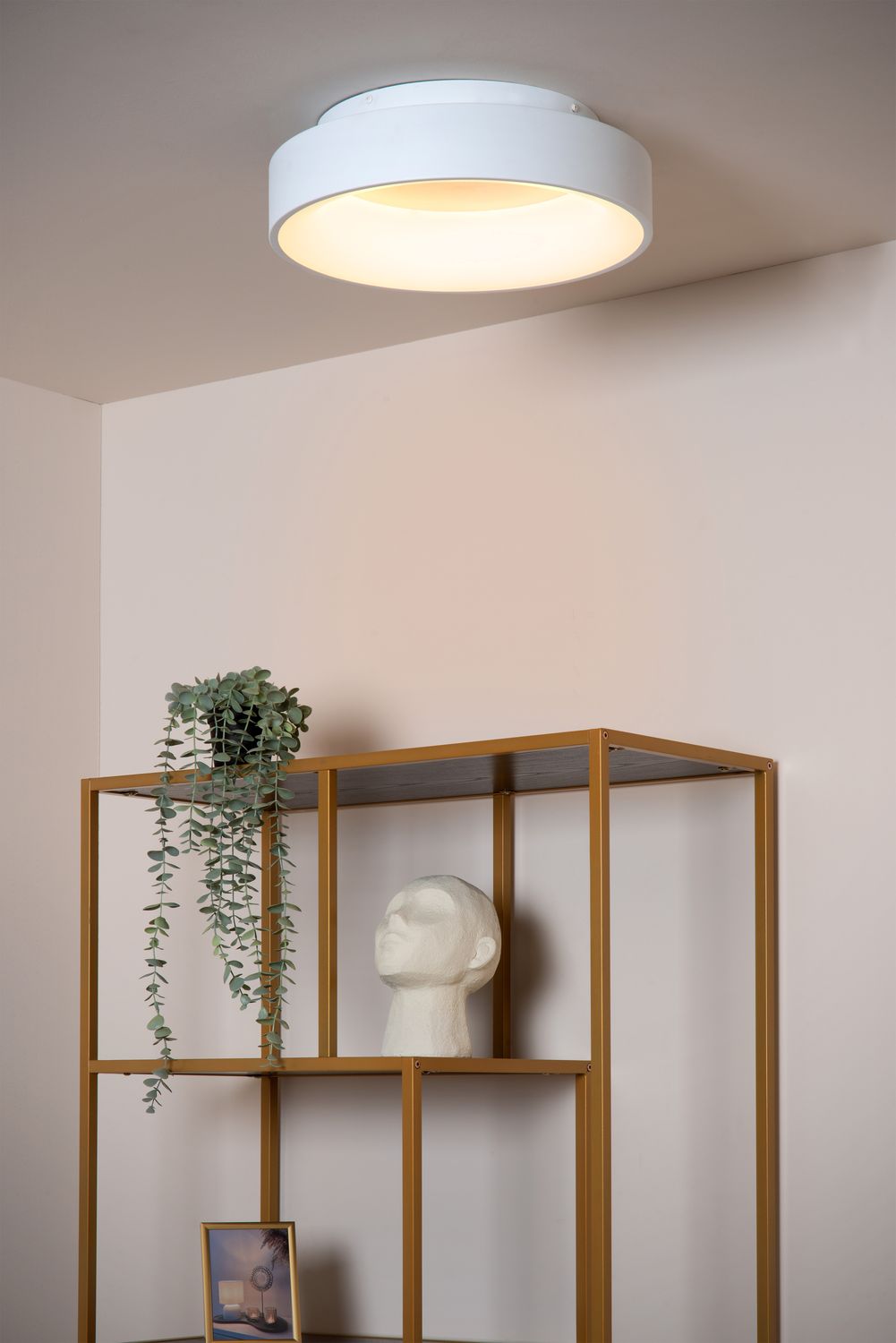 Plafonnier Mirage blanc, Ø 38 cm