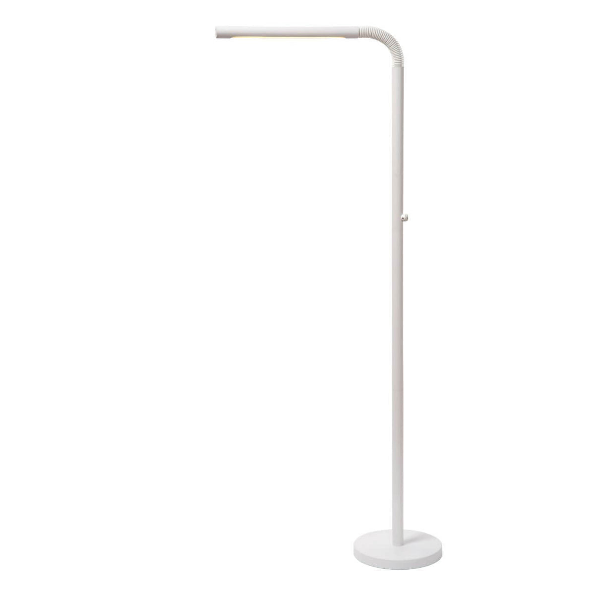 Lampadaire Gilly blanc, H 119 cm