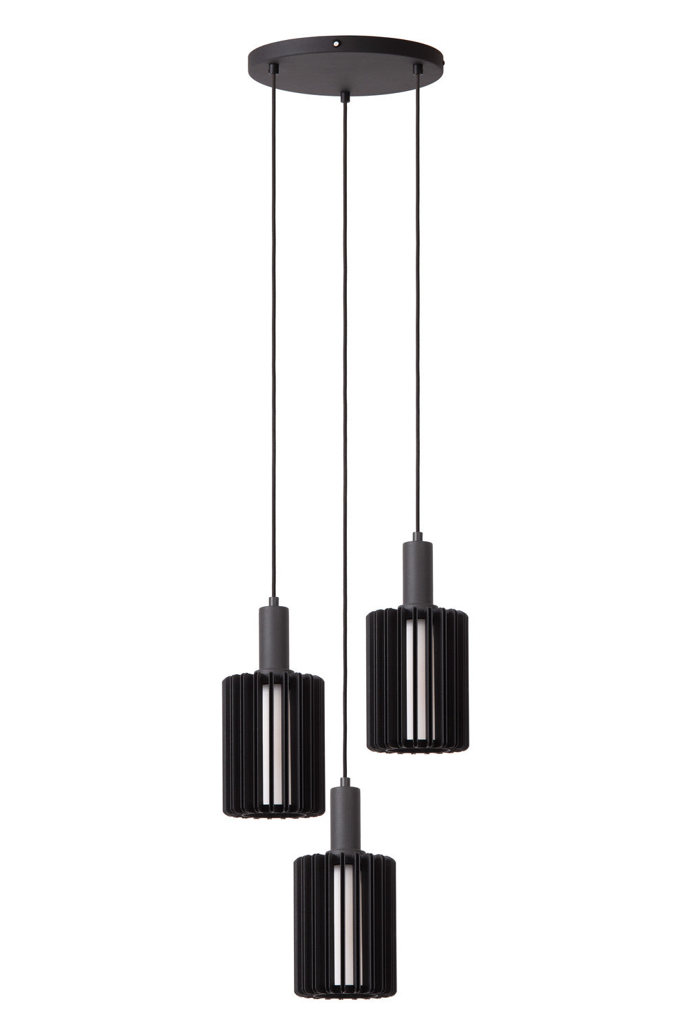 Suspension Lambres 3 lumières noire (45410/13/30)