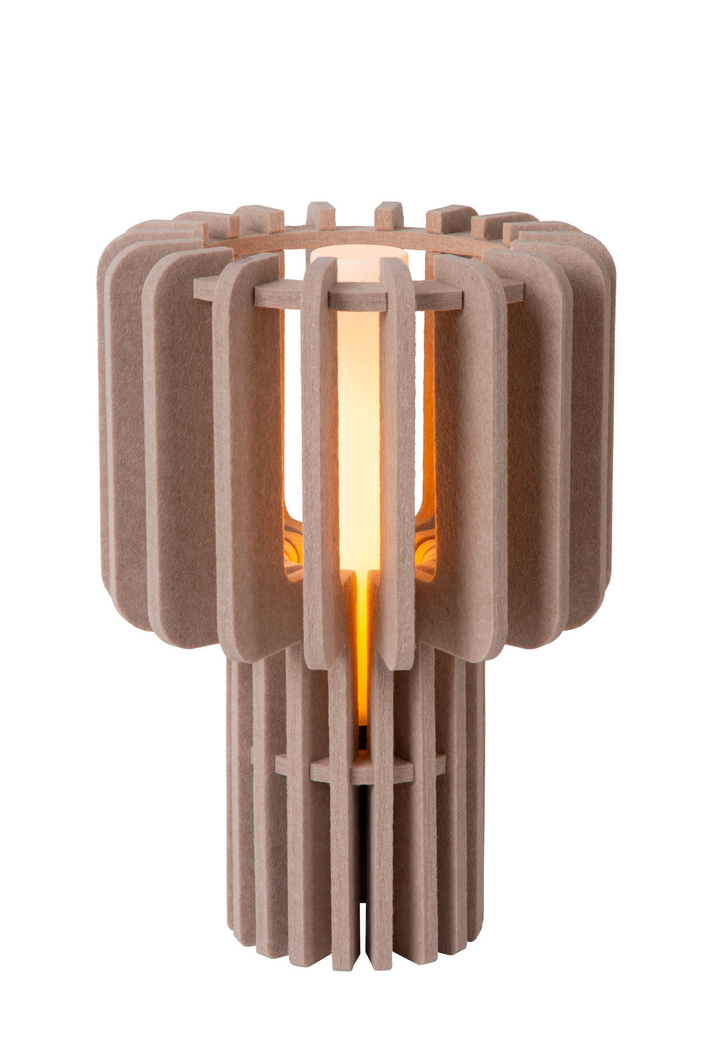 Lampe à poser Rollo taupe