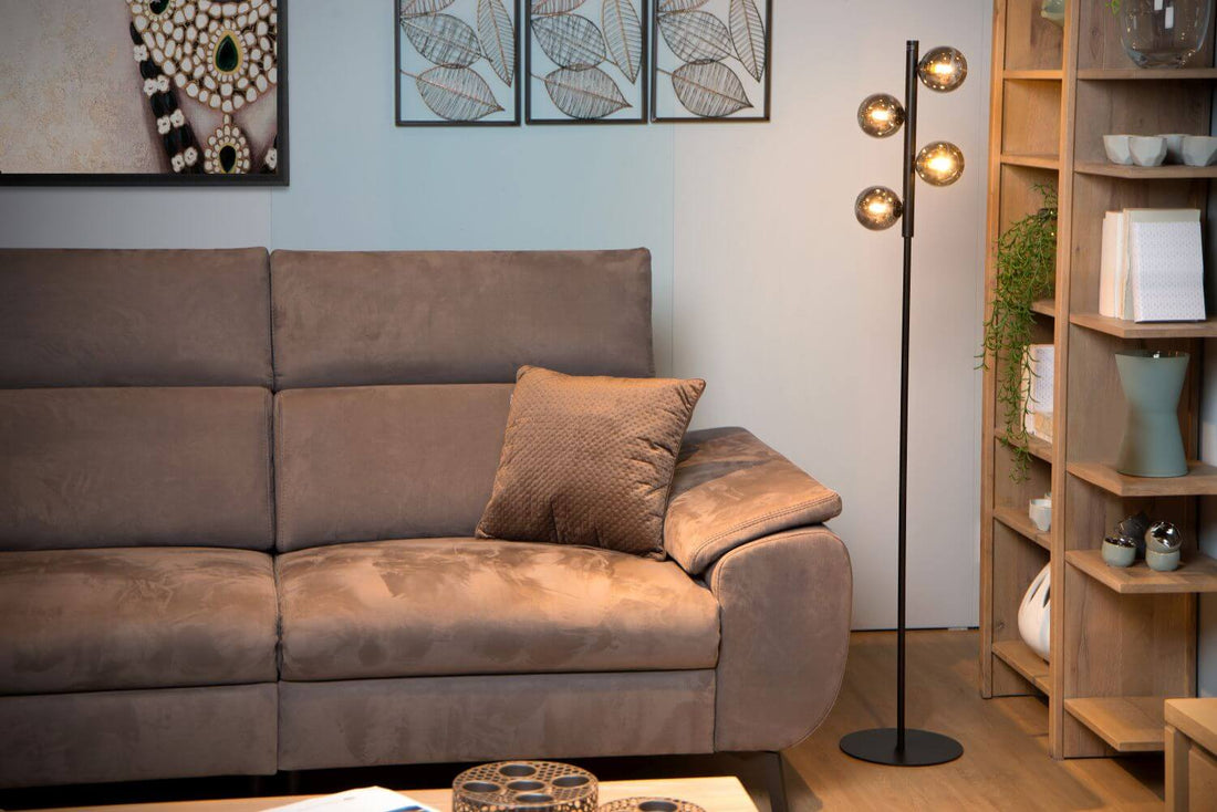Lampadaire salon | Tycho Noir