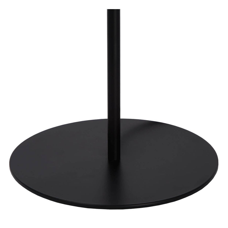 Lampadaire Tycho 4 lumières noir et fumé, verre