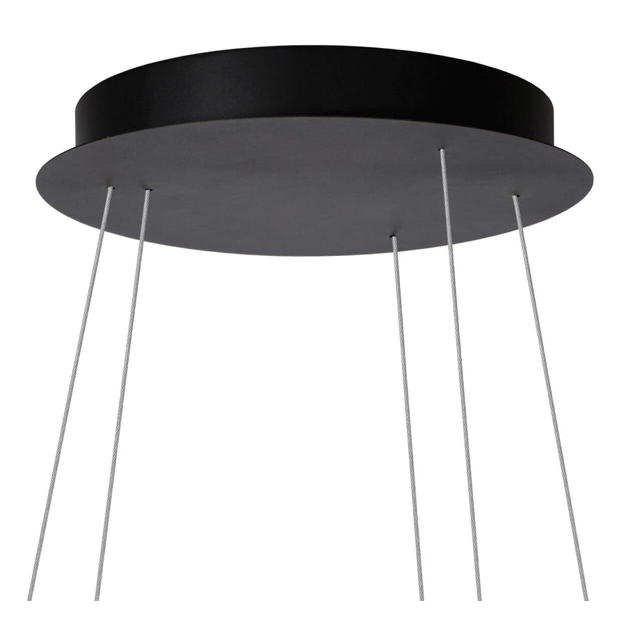 Suspension Triniti noire et blanche