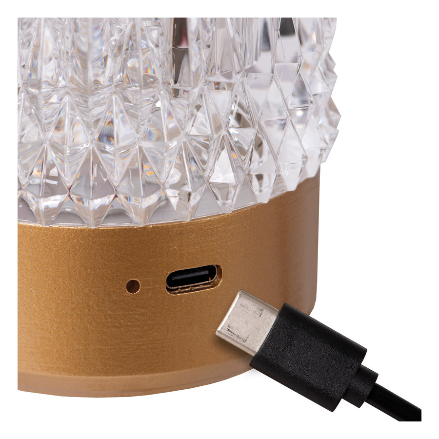 Lampe extérieure Lili dorée