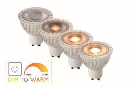 Ampoule LED GU10 blanche, 5 W | Lucide (49009/05/31)