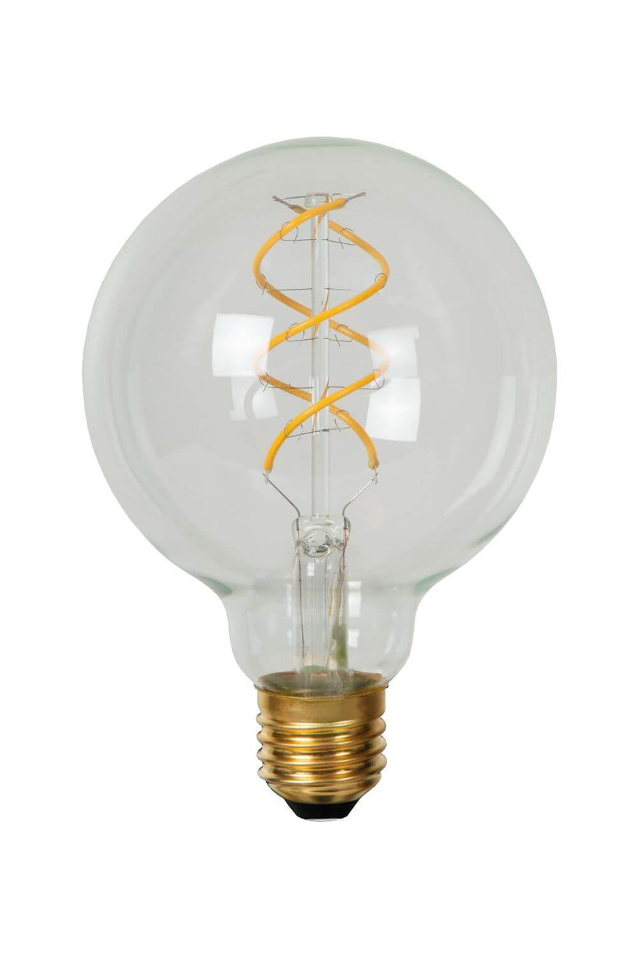 Ampoule LED E27 globe à filament transparente, 5 W | Lucide (49032/05/60)