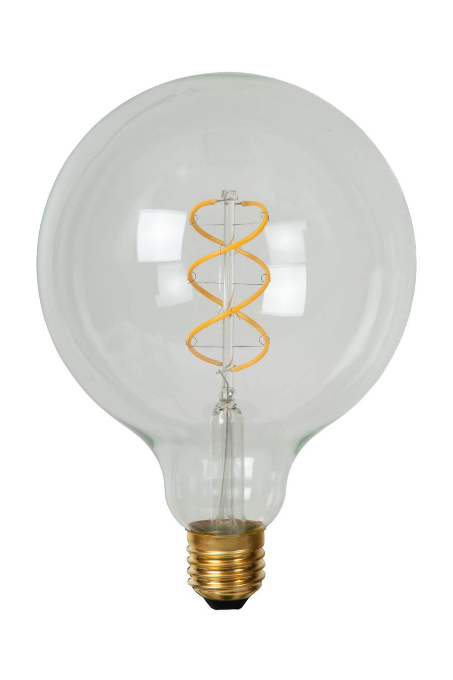 Ampoule LED E27 globe à filament transparente, 5 W | Lucide (49033/05/60)