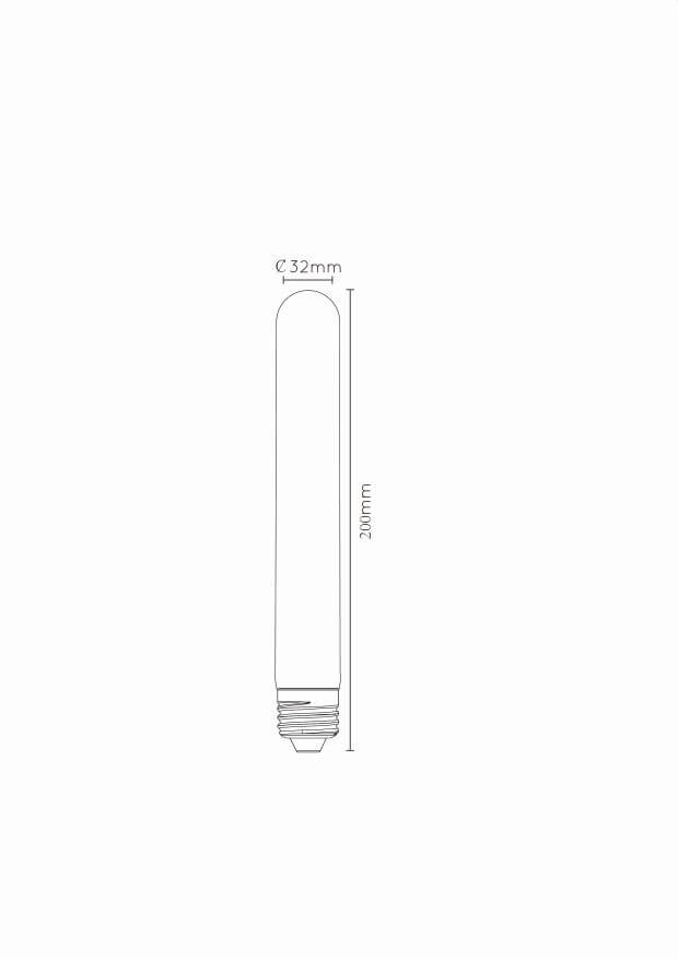 Ampoule LED E27 à filament ambrée, 5 W | Lucide (49035/20/62)